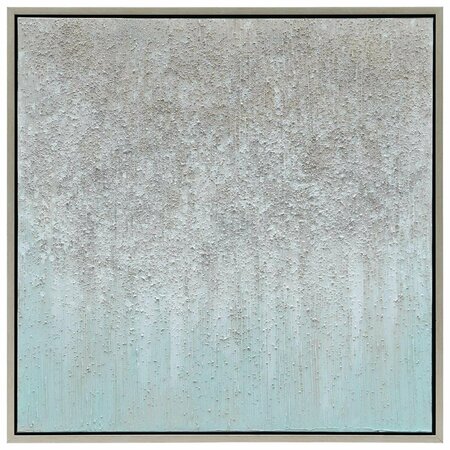 EMPIRE ART DIRECT Sliver Field Textured Metallic Hand Painted Wall Art by Martin Edwards MAR-CB7798-3636